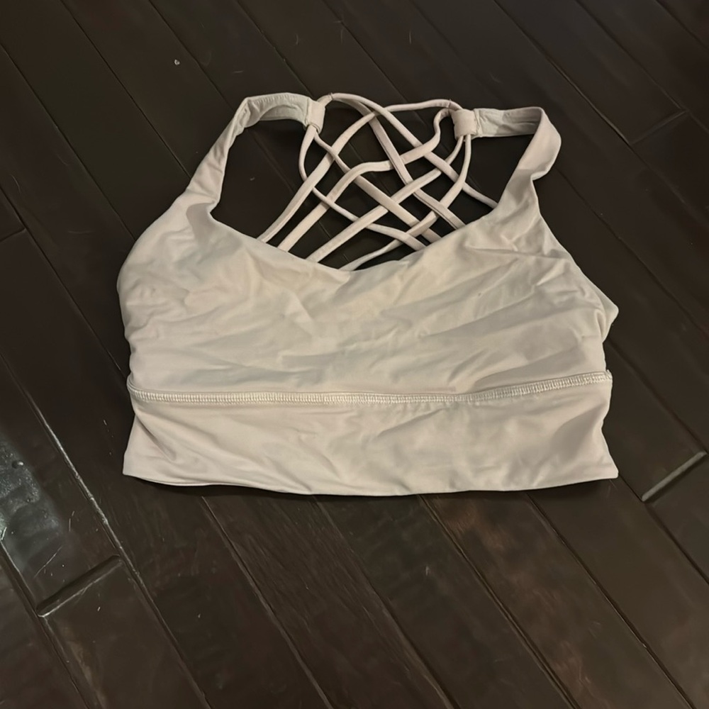 Relatively new Lululemon light pink sports bra